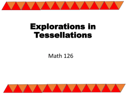 Tessellations