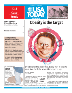 Obesity is the target