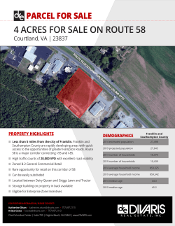 4 ACRES FOR SALE ON ROUTE 58