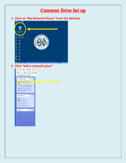 Common Drive Set-up