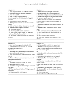 Touching Spirit Bear Study Guide Questions Chapters 1