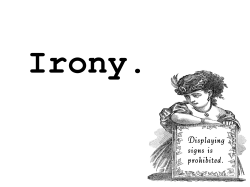 IRONY - St. Mary`s Catholic School | Temple, TX
