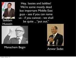 Hey, lassies and laddies! We`re some mostly dead but important