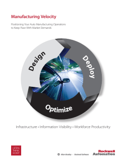 Manufacturing Velocity