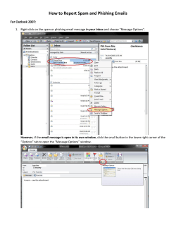 How to Report Spam and Phishing Emails
