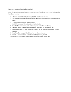 Homework Questions from the Grammar Book Write the appositive