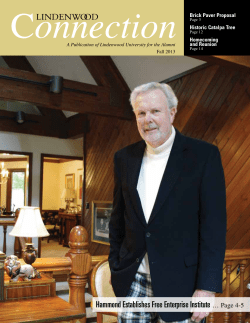 Hammond Establishes Free Enterprise Institute … Page 4-5