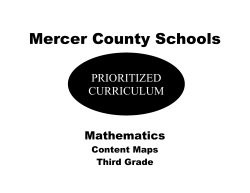 Third Grade - Mercer County Schools
