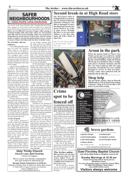 Crime spot to be fenced off