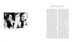 Color fIlm / fIlm Color