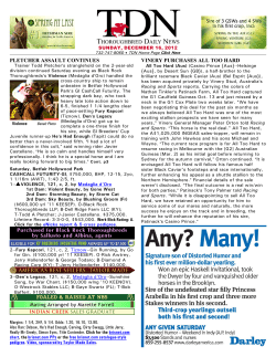 PLETCHER ASSAULT CONTINUES VINERY PURCHASES ALL