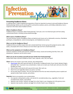 Preventing foodborne illness