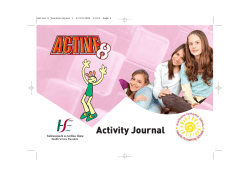 Activity Journal - Get Ireland Active