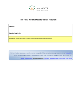 pdf form with number to words function