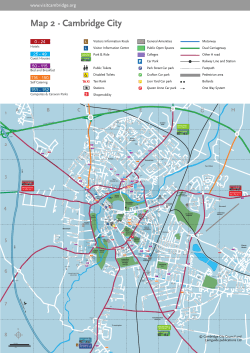 Map 2 - Cambridge City