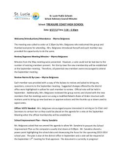 School: TREASURE COAST HIGH SCHOOL