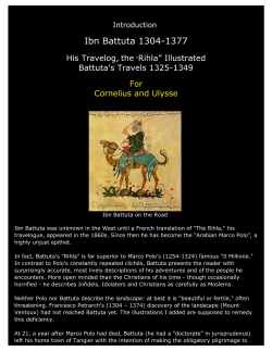 Ibn Battuta 1304-1377
