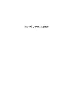 Birth Control and Modern American Fiction - CiteSeerX