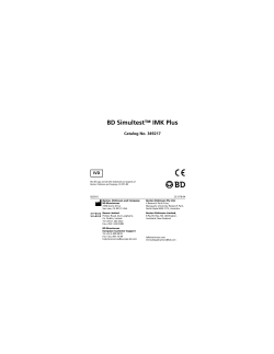 BD Simultest IMK Plus