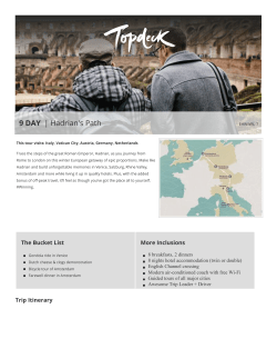 9 DAY | Hadrian`s Path