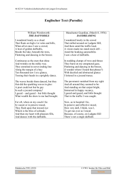 Englischer Text (Parodie)
