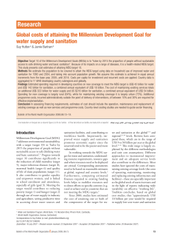 study - World Health Organization