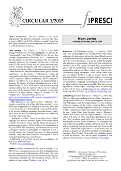 CIRCULAR 1/2015