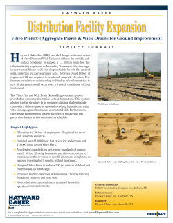 Distribution Facility Expansion