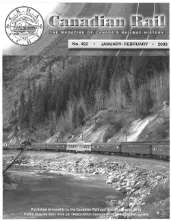 Canadian Rail No492 2003 - Exporail