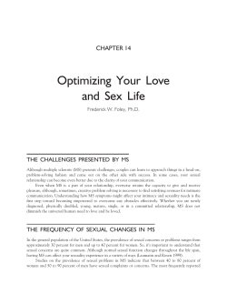 Optimizing your Love and Sex Life