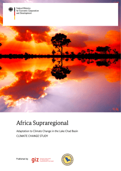 Africa Supraregional. Adaptation to Climate Change in the Lake