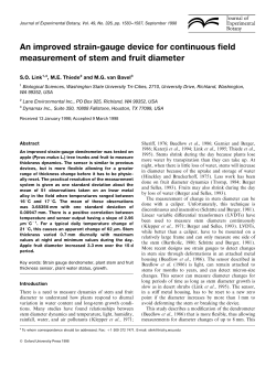 An improved strain-gauge device for continuous