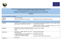 european union member state meeting