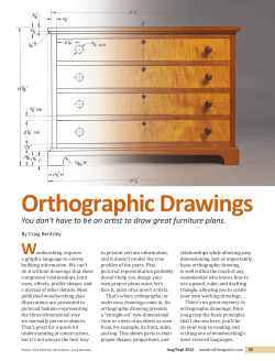 Orthographic Drawings