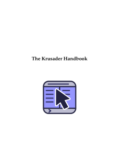 The Krusader Handbook - KDE Documentation