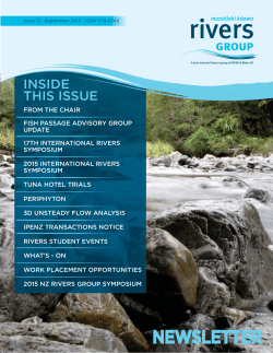 Issue 12 - September 2015