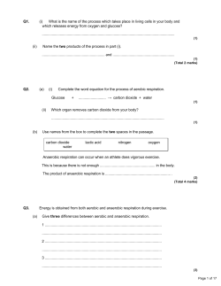 (i) What is the name of the process which takes place in living cells