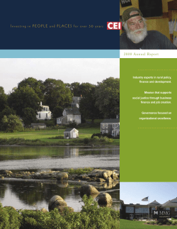 2008 - Coastal Enterprises, Inc.