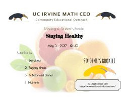 - UCI Math