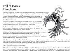 Fall of Icarus Directions