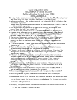 Maths Assignment 5 - Talent Development Centre (TDC)