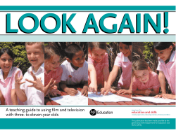 A teaching guide to using film and television with three- to