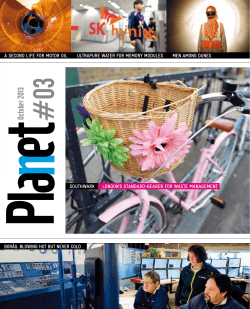 Planet - Issue 3 October 2013