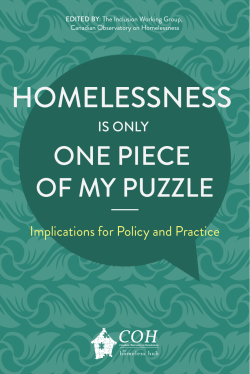 Homelessness Is Only One Piece of My Puzzle