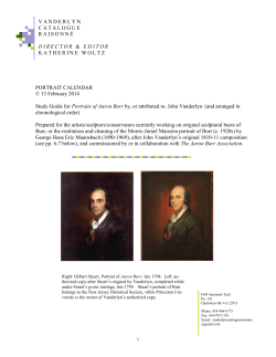 Katherine`s Portrait`s Calendar