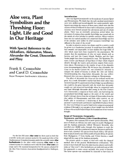 in Our Heritage - UA Campus Repository