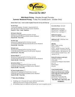 printable price sheet