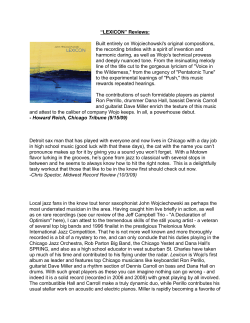 Album Reviews - John Wojciechowski