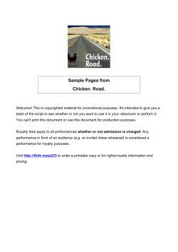 Chicken. Road.