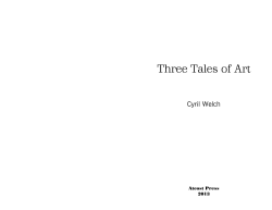 Three Tales of Art - Mount Allison University